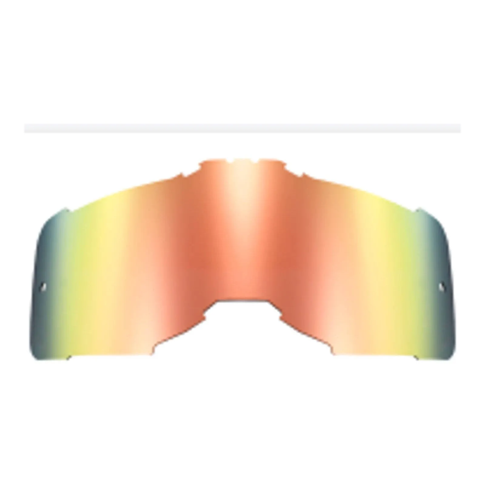 LS2 Aura Goggle - Gold with Iridium Lens