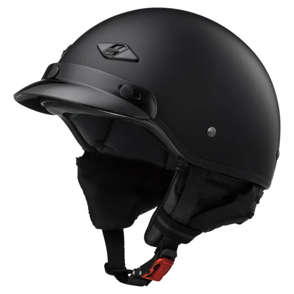 LS2 Bagger Motorcycle Half Helmet - Solid Matte Black