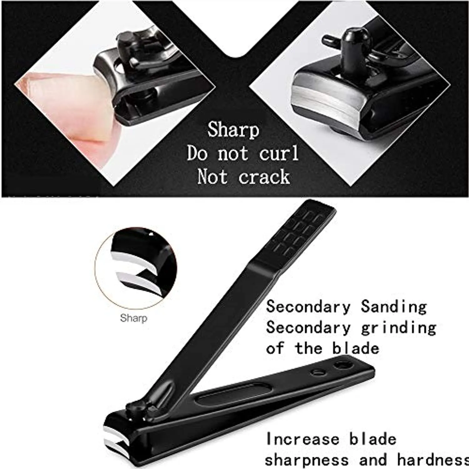 Manicure Set Personal care - Nail Clipper Kit Luxury Manicure 8 In 1 Professional Pedicure Set Grooming kit Gift for Men Husband Boyfriend Parents Women Elder Patient Nail Care