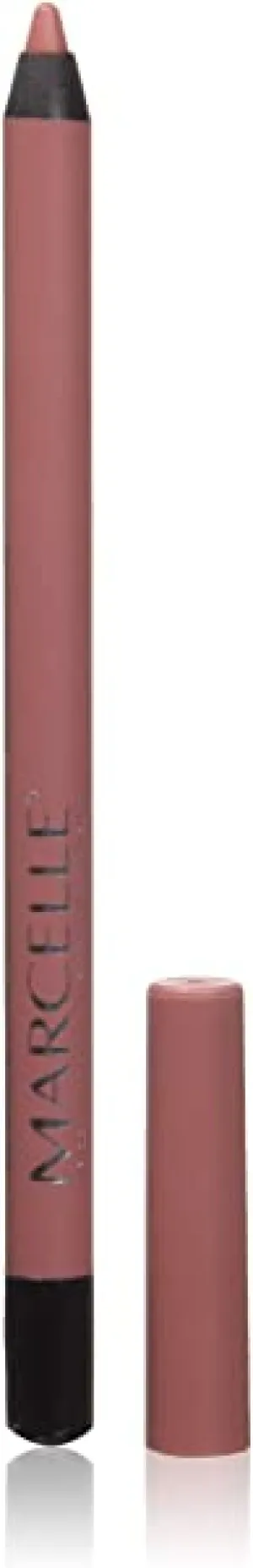 Marcelle Velvet Gel Waterproof Lip Liner, Rosy Nude, Hypoallergenic and Fragrance-Free, 0.04 oz
