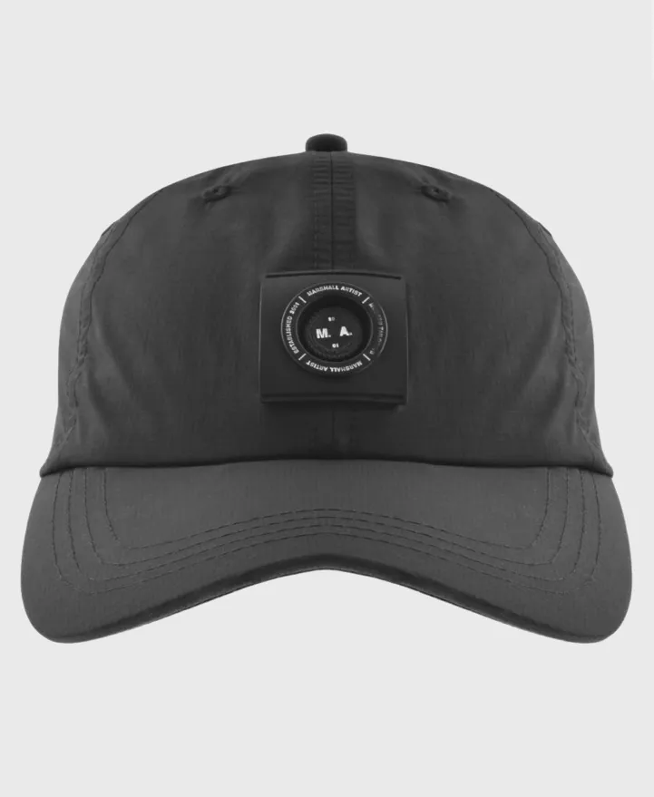 Marshall Artist Siren Washed Ripstop Cap Black