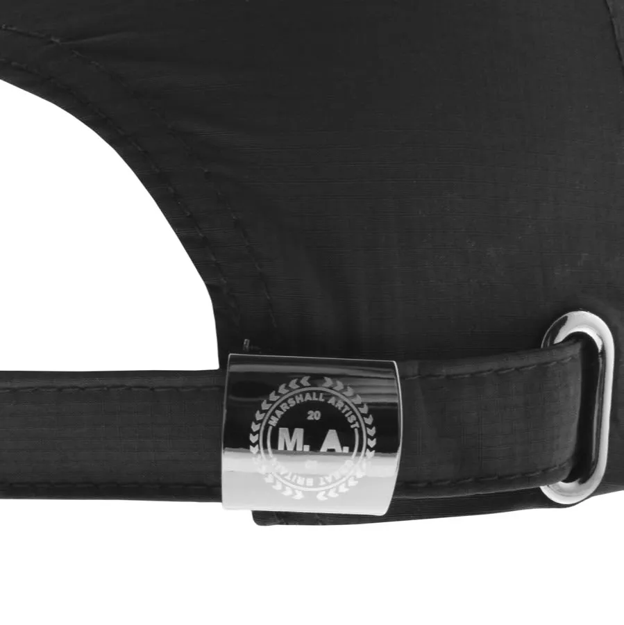 Marshall Artist Siren Washed Ripstop Cap Black