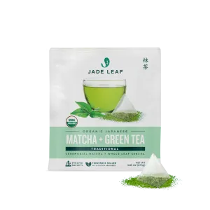 Matcha   Green Tea Pyramid Sachet Tea Bags - Traditional