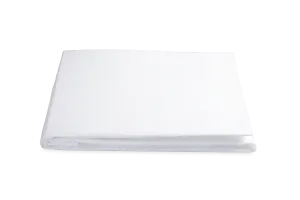 Matouk Sierra Twin Fitted Sheet in White