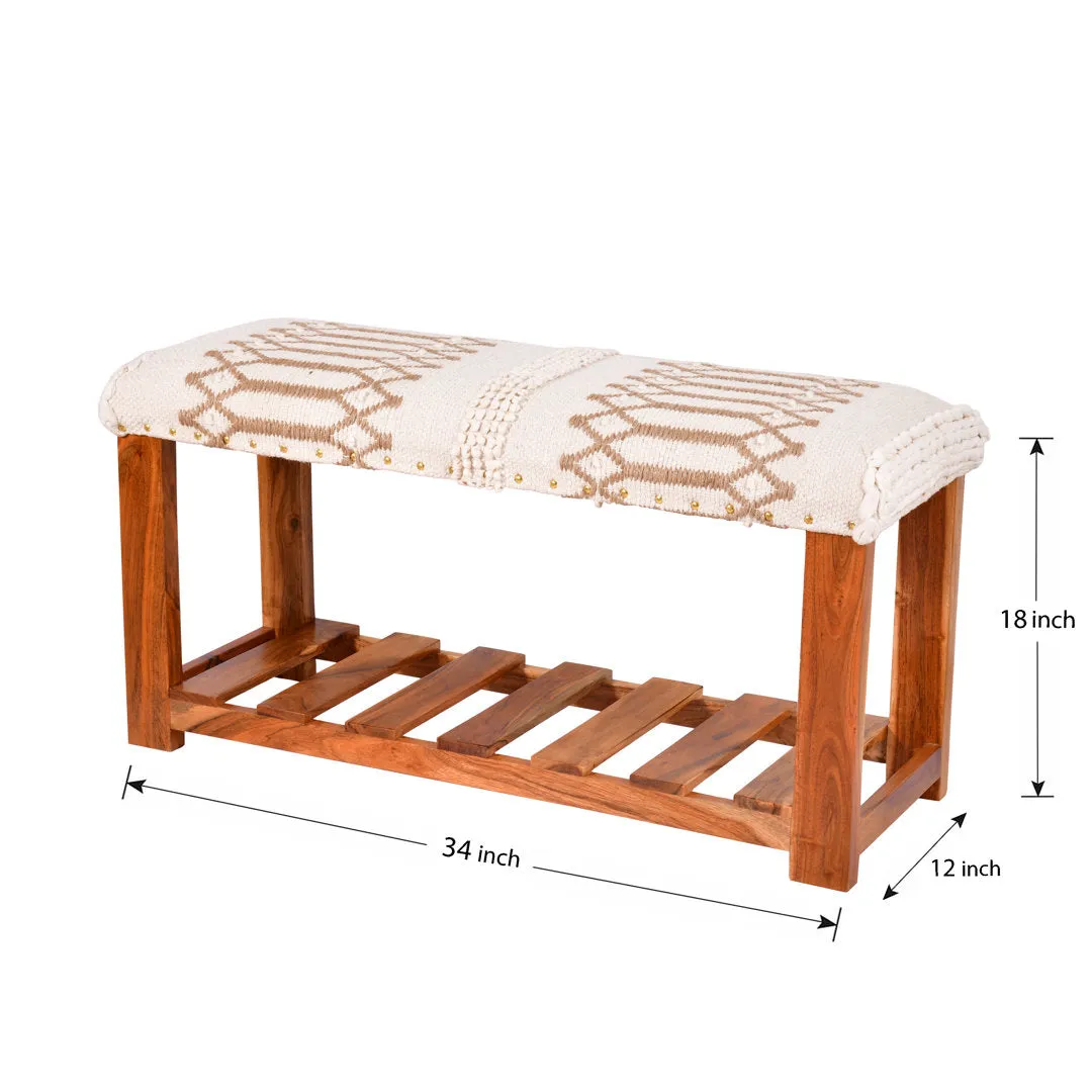 Maximilian Shoe Storage Bench Mistana™