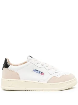 Medialist low leather sneakers