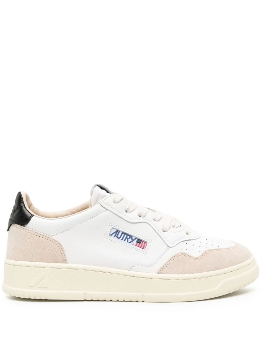 Medialist low leather sneakers