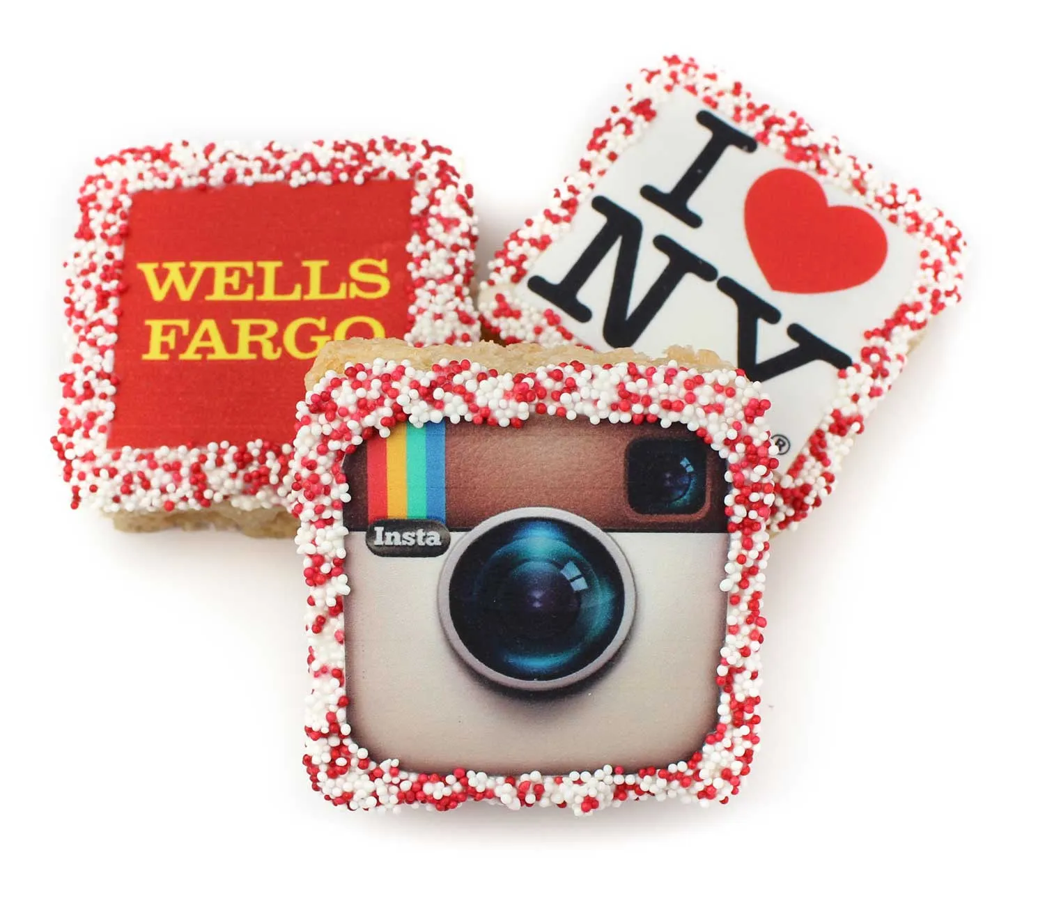 Medium Logo Rice Krispies Treats - 12pcs