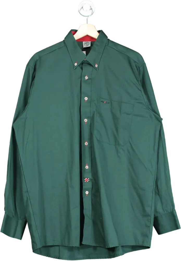 MG Green Long Sleeve Shirt UK L