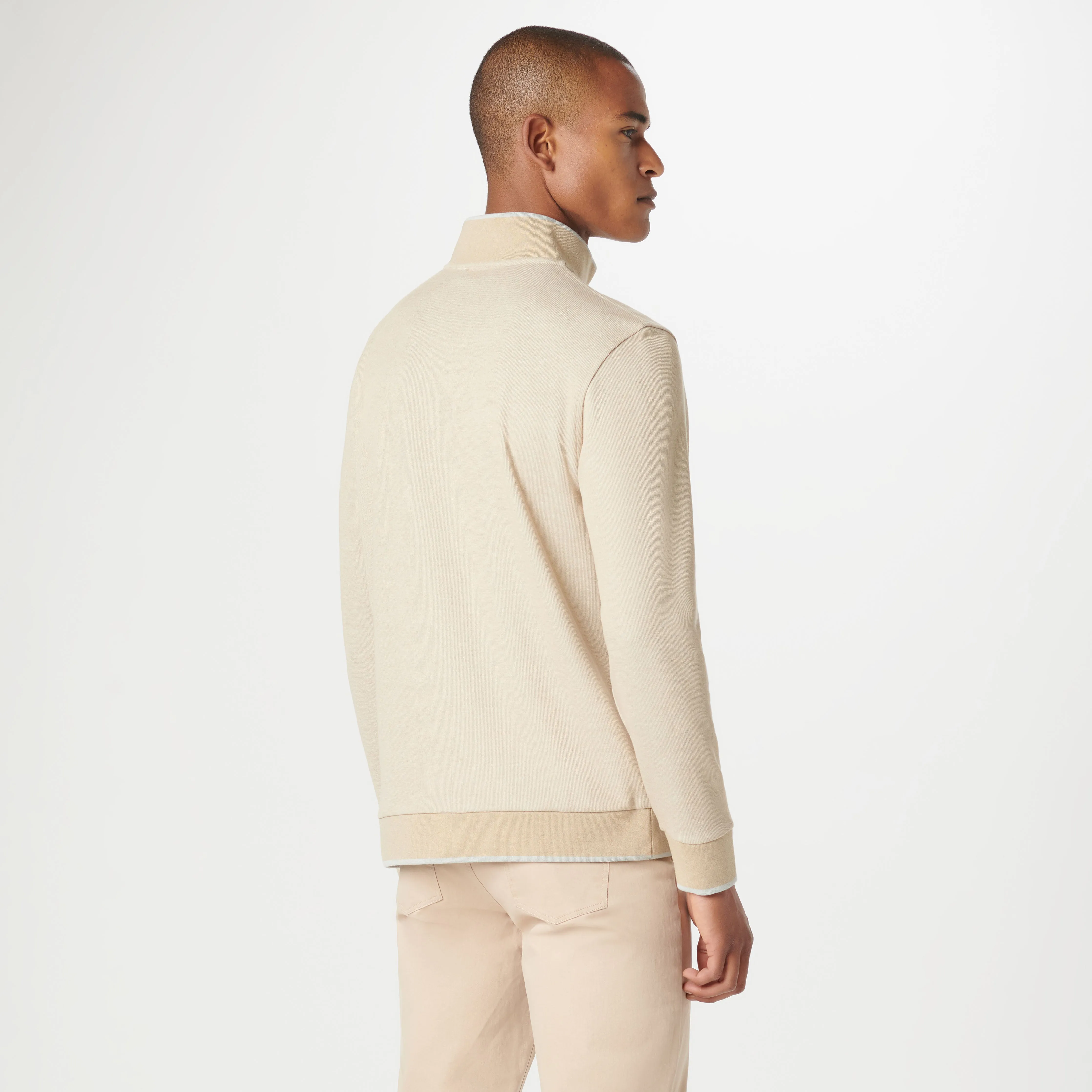 Mini Cable Quarter Zip Pullover