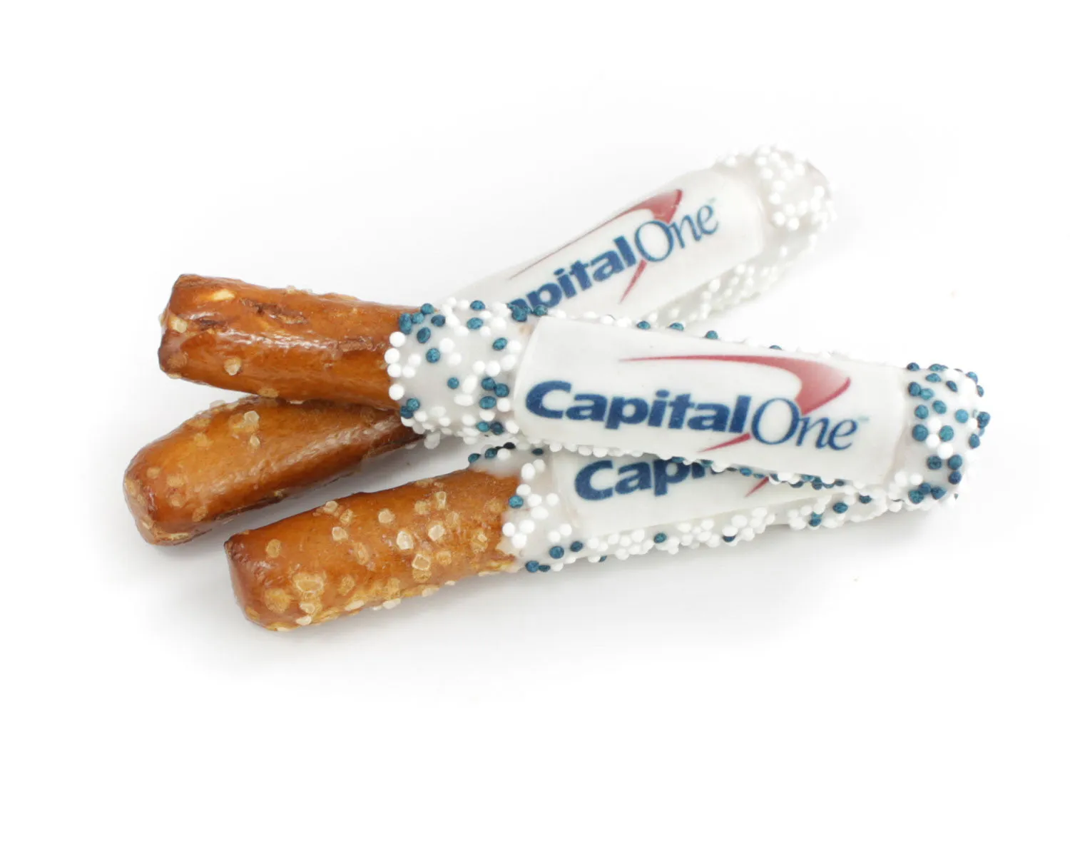 Mini Logo Pretzel Wands - 12 pcs