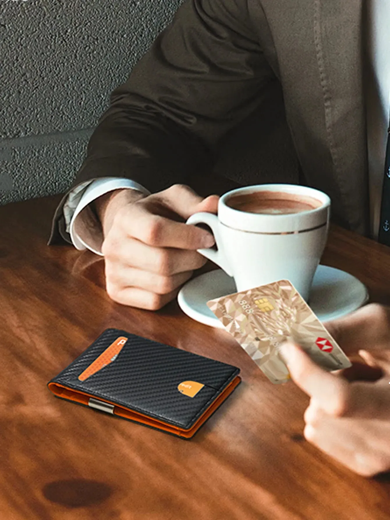 Minimalist RFID Blocking Multi-Functional Ultra-Thin 12-Card Wallet