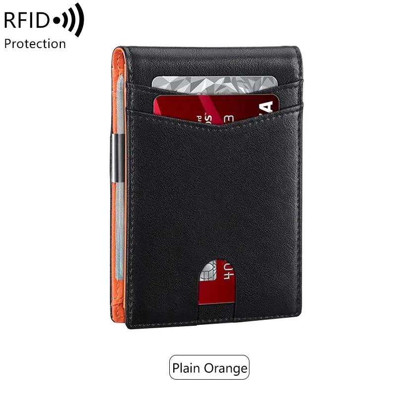 Minimalist RFID Blocking Multi-Functional Ultra-Thin 12-Card Wallet