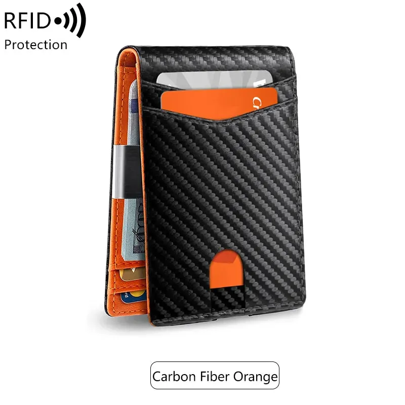 Minimalist RFID Blocking Multi-Functional Ultra-Thin 12-Card Wallet