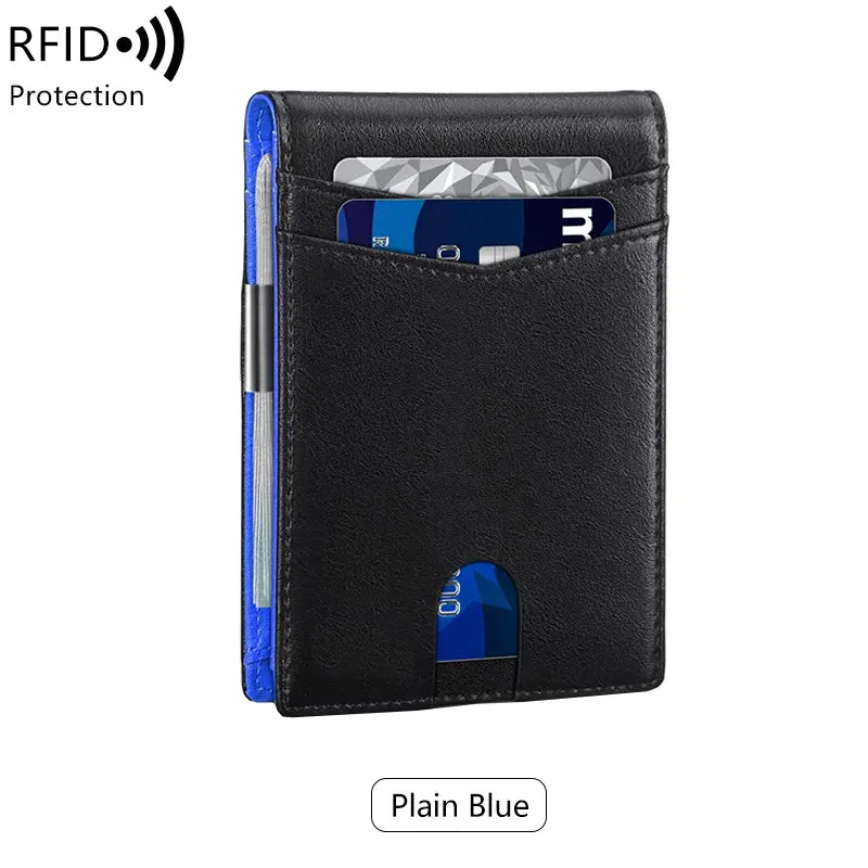 Minimalist RFID Blocking Multi-Functional Ultra-Thin 12-Card Wallet