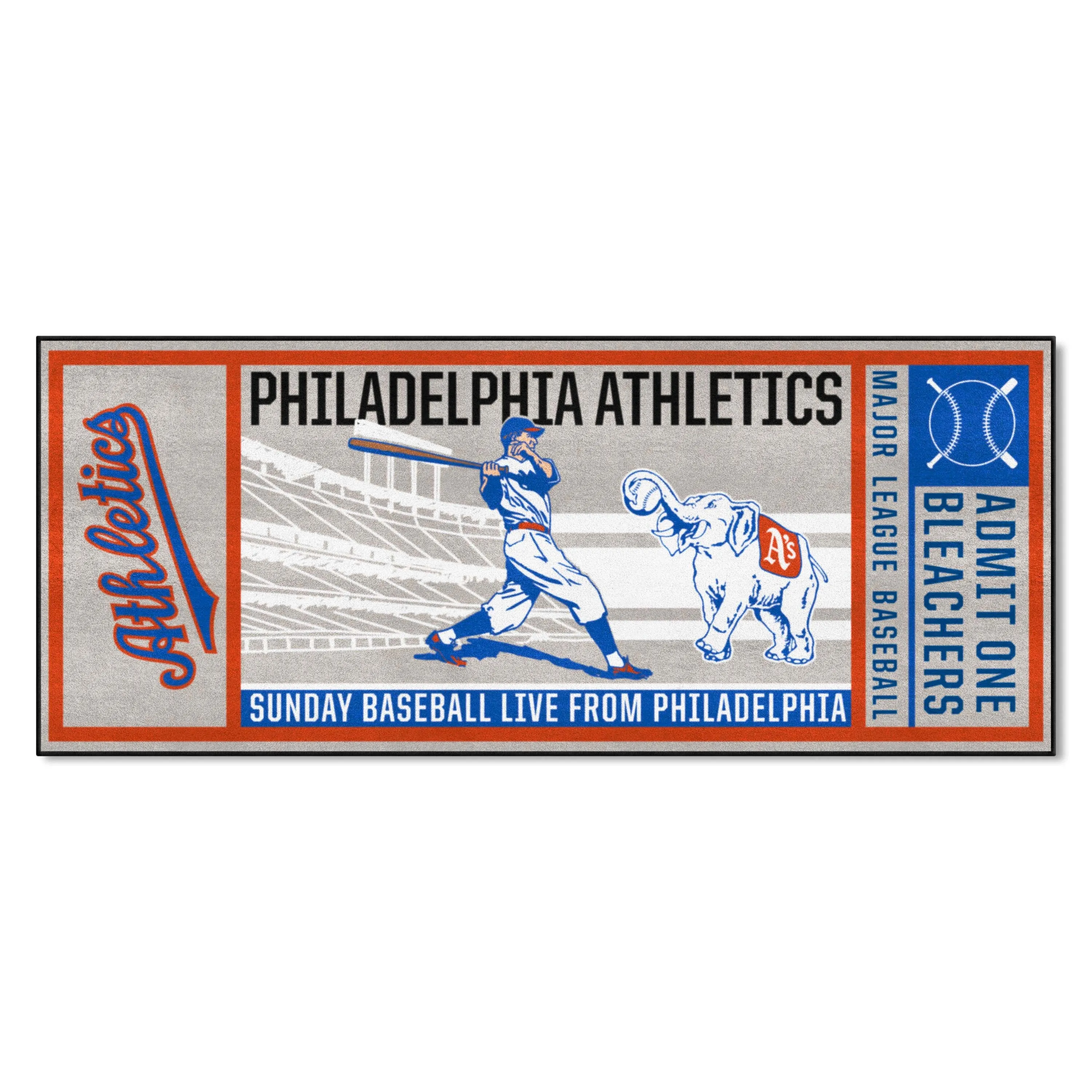 MLBCC ? Philadelphia Athletics Ticket Runner