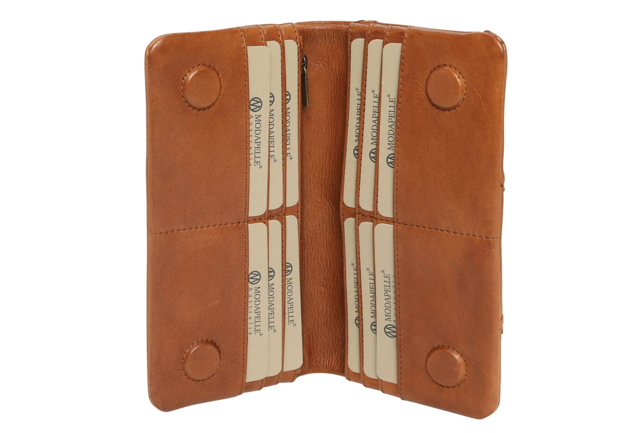 Modapelle Womens Vintage Leather Wallet 7844