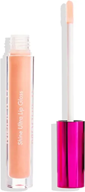 MODELCO Shine Ultra Gloss - Striptease - Highly Pigmented & Light-Reflecting Lip Gloss - Provides Intense Hydration & One-Swipe Coverage - Long-Lasting & Non-Sticky Finish - 0.1 oz.