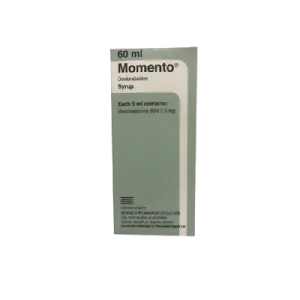 Momento Desloratidine Suspension antihistamine for allergy reactions