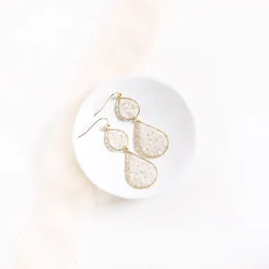 Moonstone Drop Earrings
