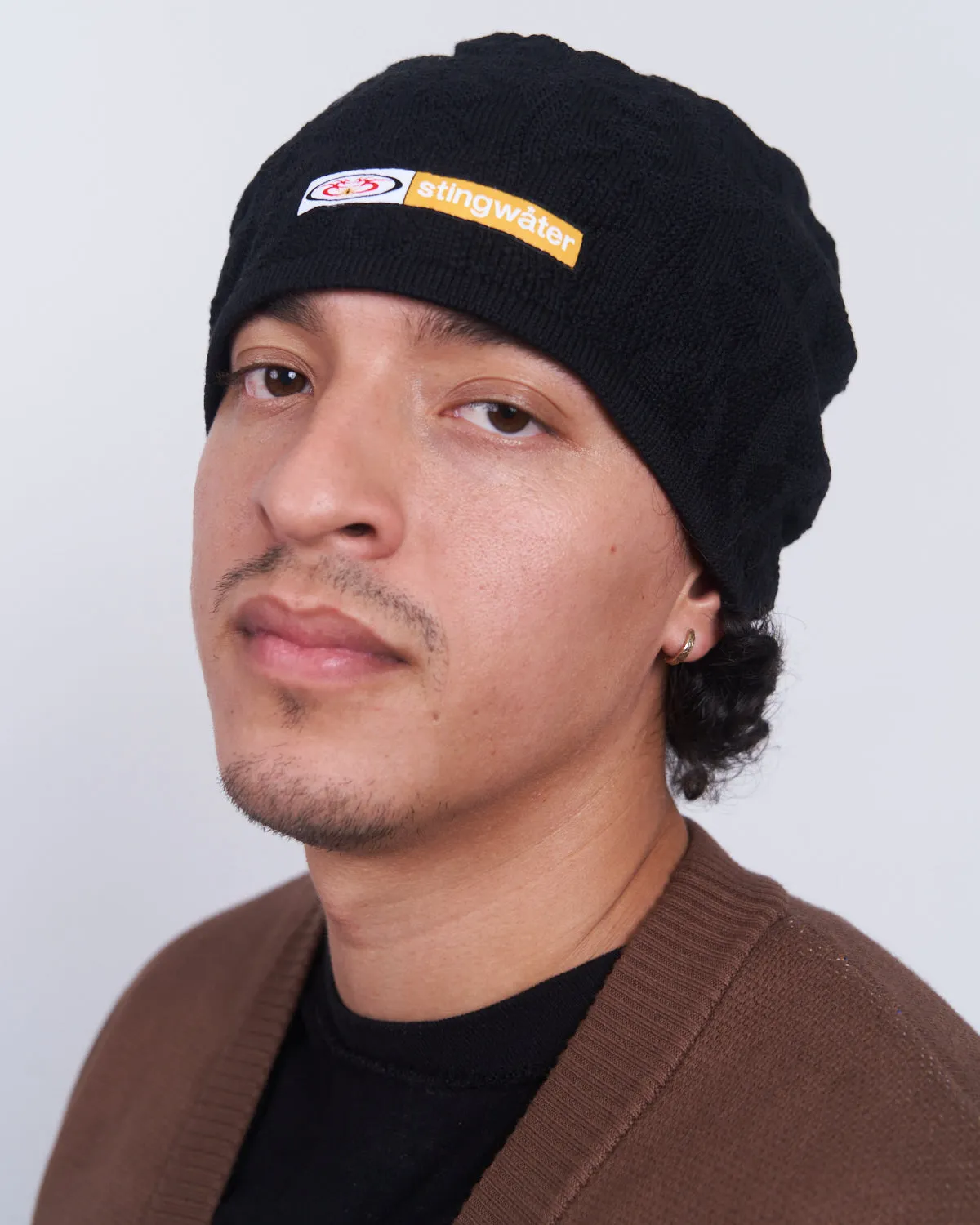 Moses Chain Beanie Black