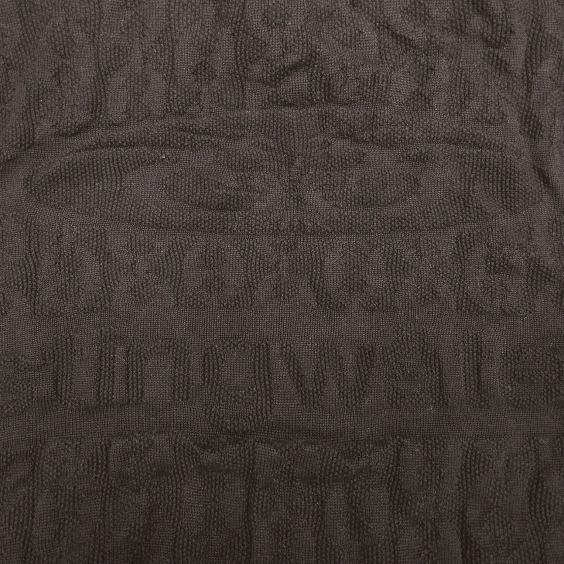 Moses Chain Knit Sweater Vest Black