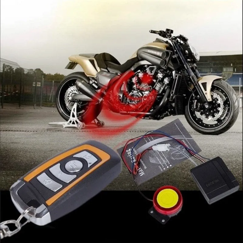 Motorcycle Alarm System Remote Control