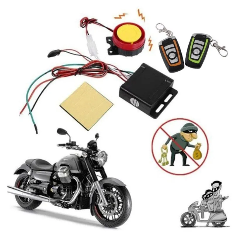 Motorcycle Alarm System Remote Control