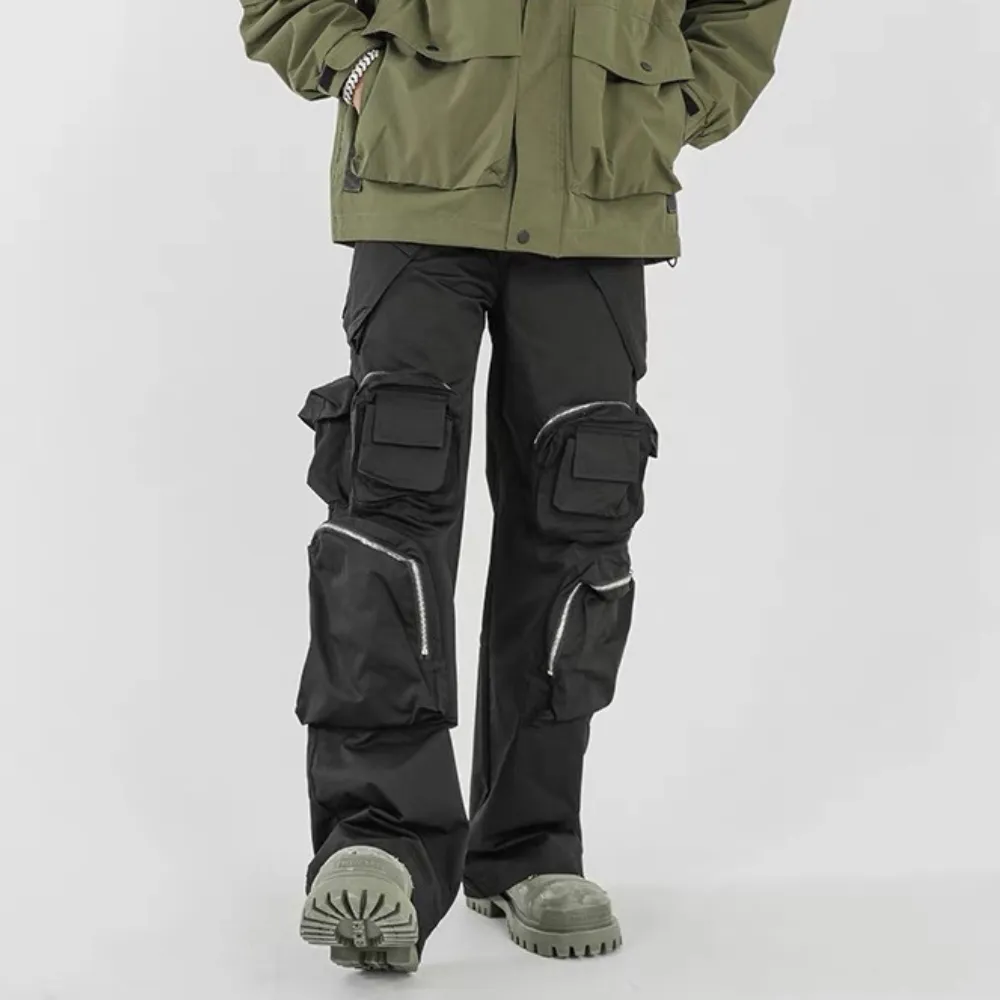 Multi-Pocket Casual Pants