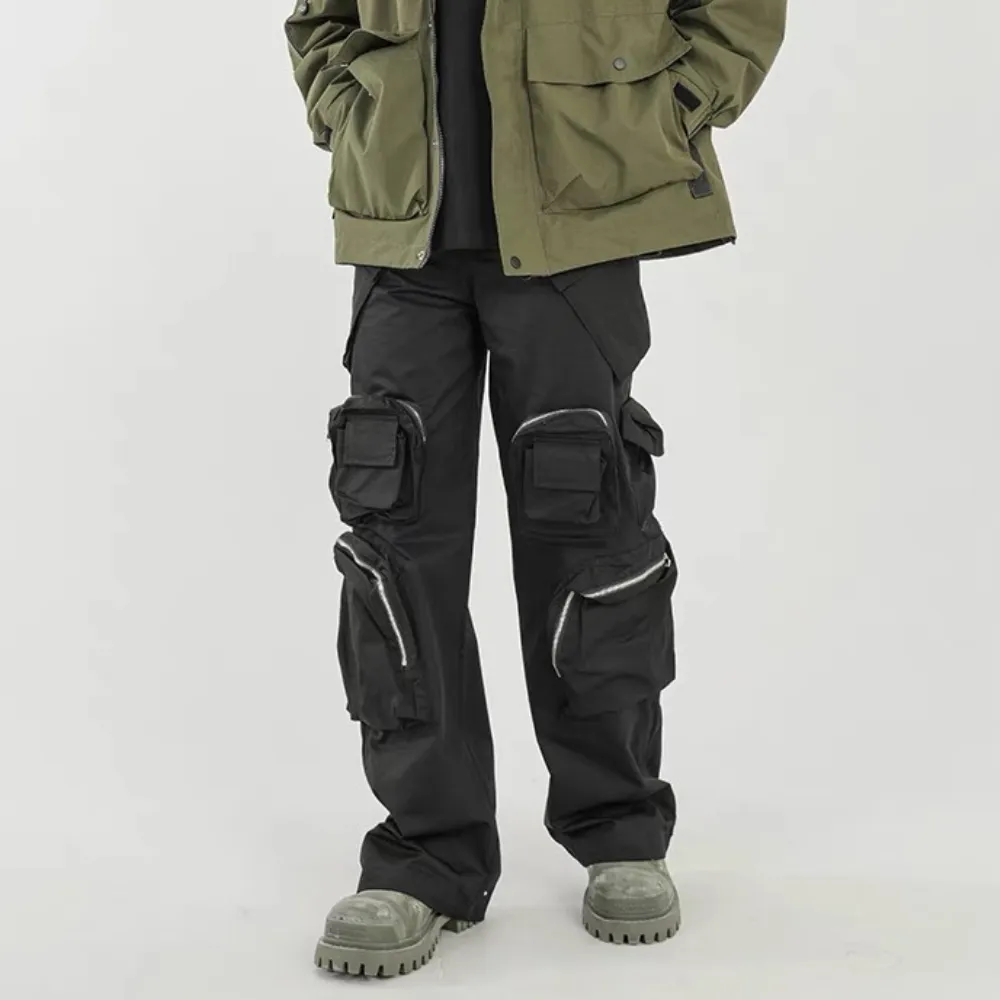 Multi-Pocket Casual Pants