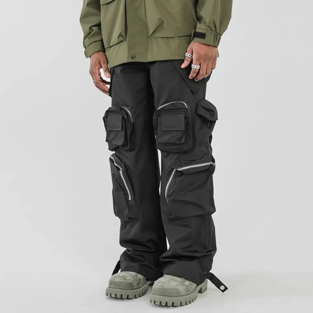 Multi-Pocket Casual Pants