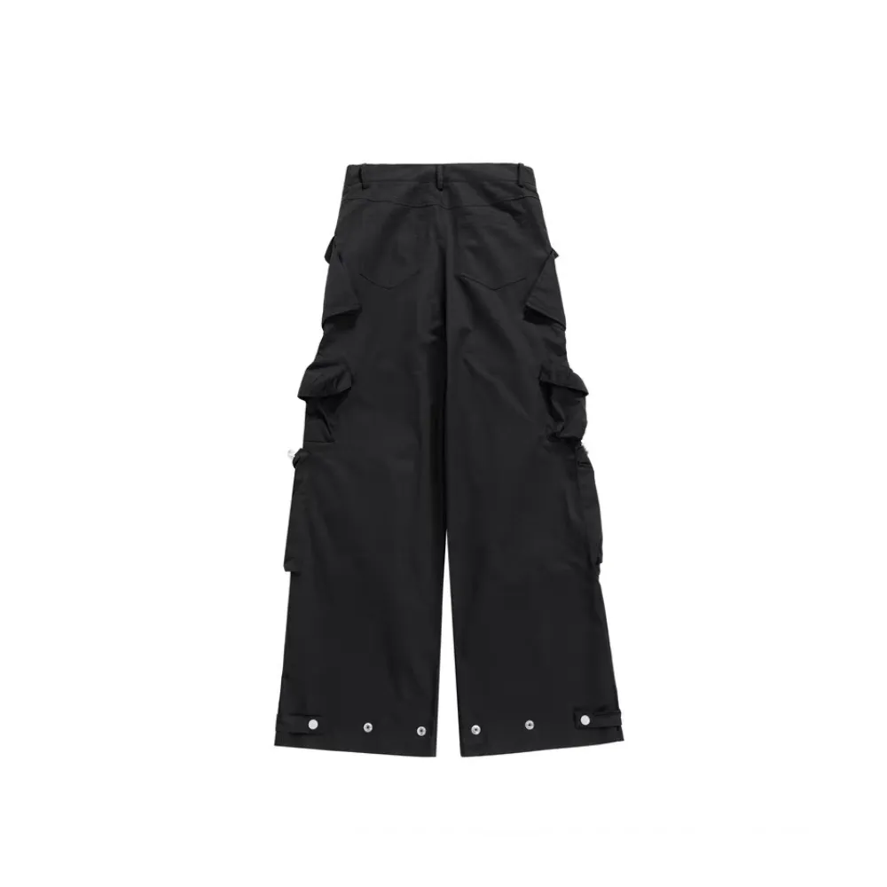 Multi-Pocket Casual Pants