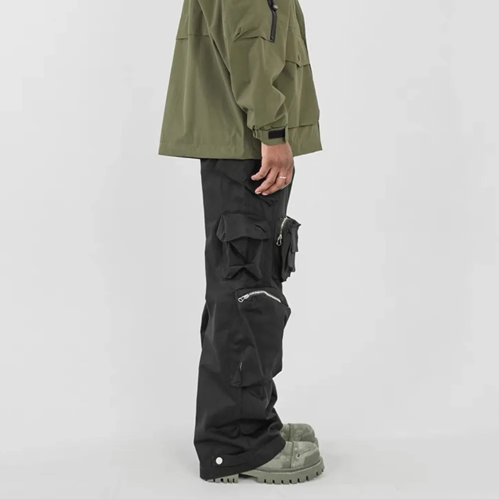 Multi-Pocket Casual Pants