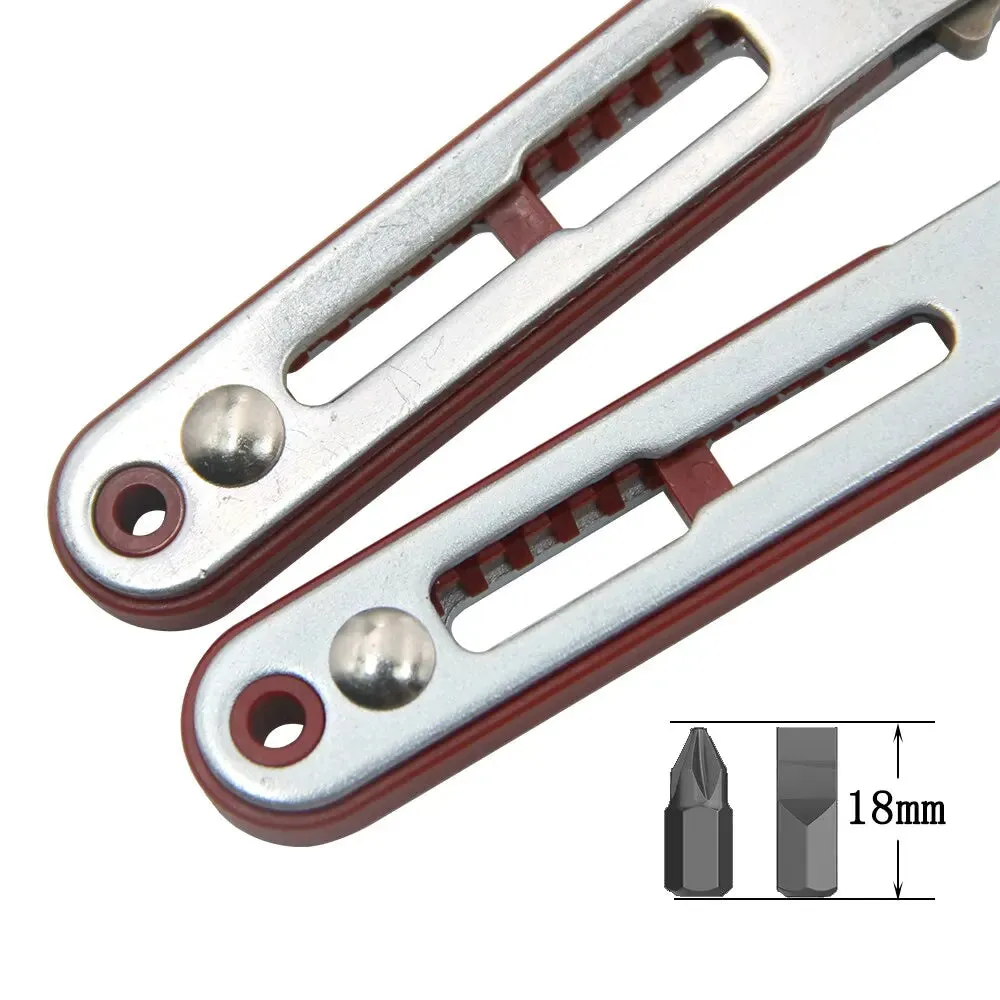 Multifunctional Bidirectional Ratchet Screwdriver Elbow Flat Head Wrench Tool