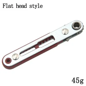 Multifunctional Bidirectional Ratchet Screwdriver Elbow Flat Head Wrench Tool