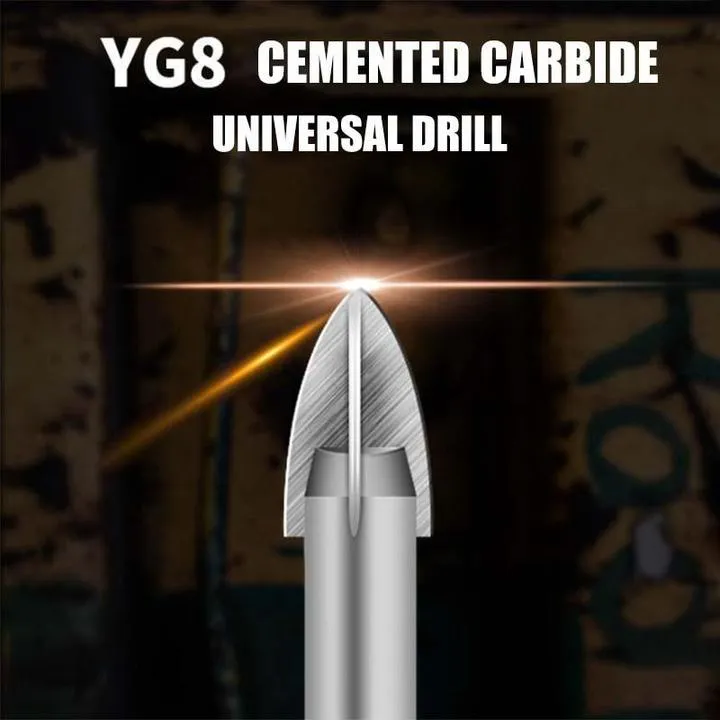 Multifunctional Cross Triangle Drill Bit