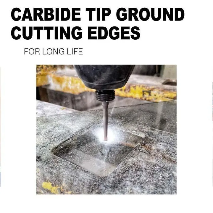 Multifunctional Cross Triangle Drill Bit