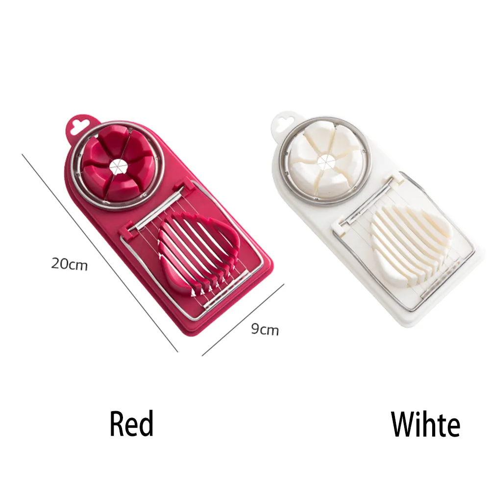 Multifunctional Egg Cutter Stainless Steel Egg Slicer