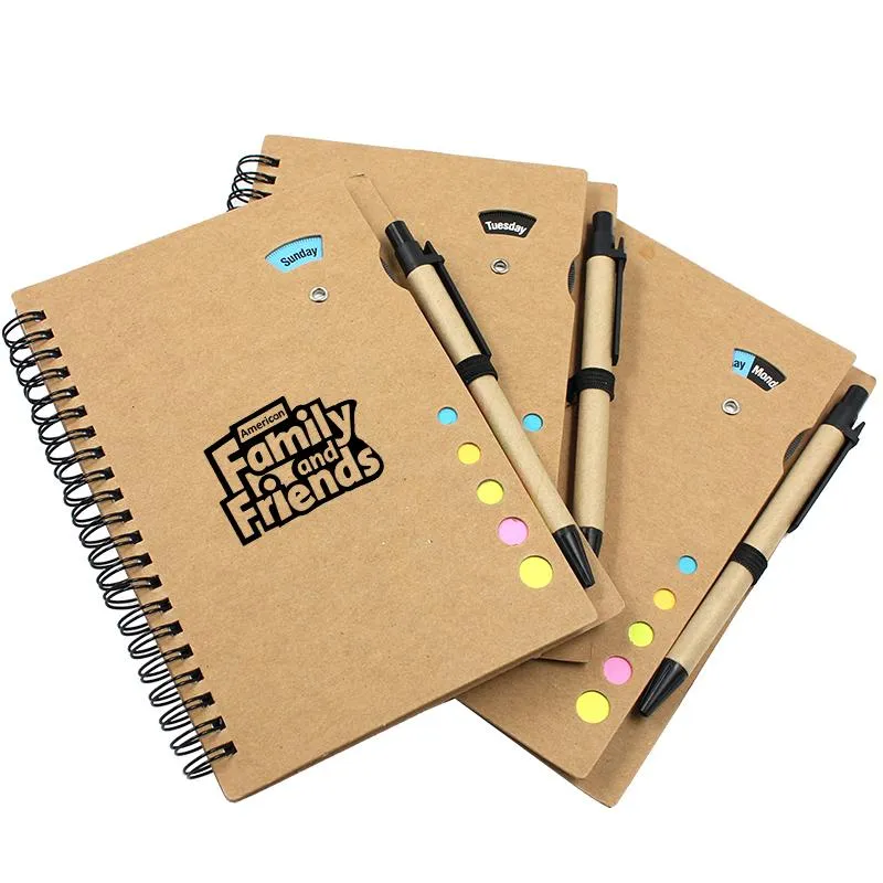Multifunctional Notebook Set With Weekly Calendar