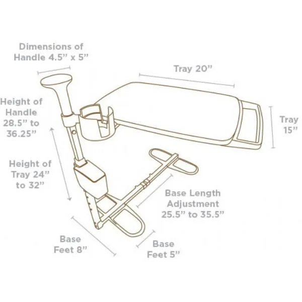 Multifunctional TV Tray Table