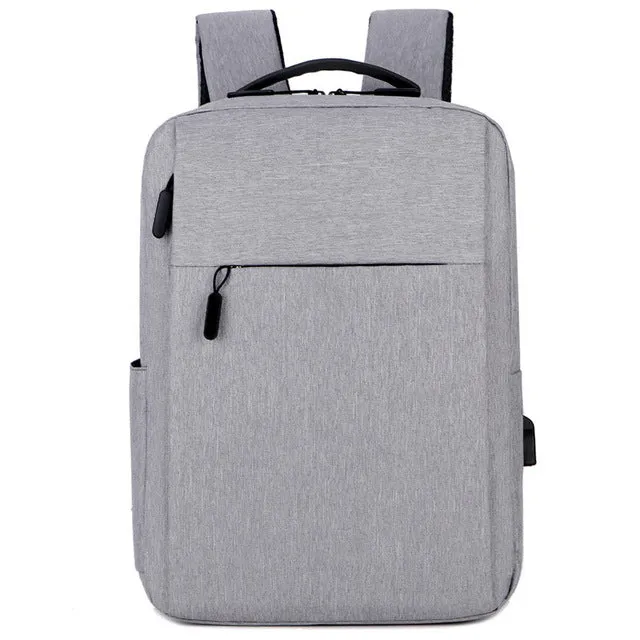 Multifunctional Waterproof Business Computer Backpack with USB Charging Port