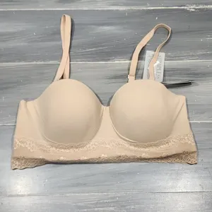 Natori 36C Bliss Perfection Strapless Contour Underwire Bra Convertible 729154