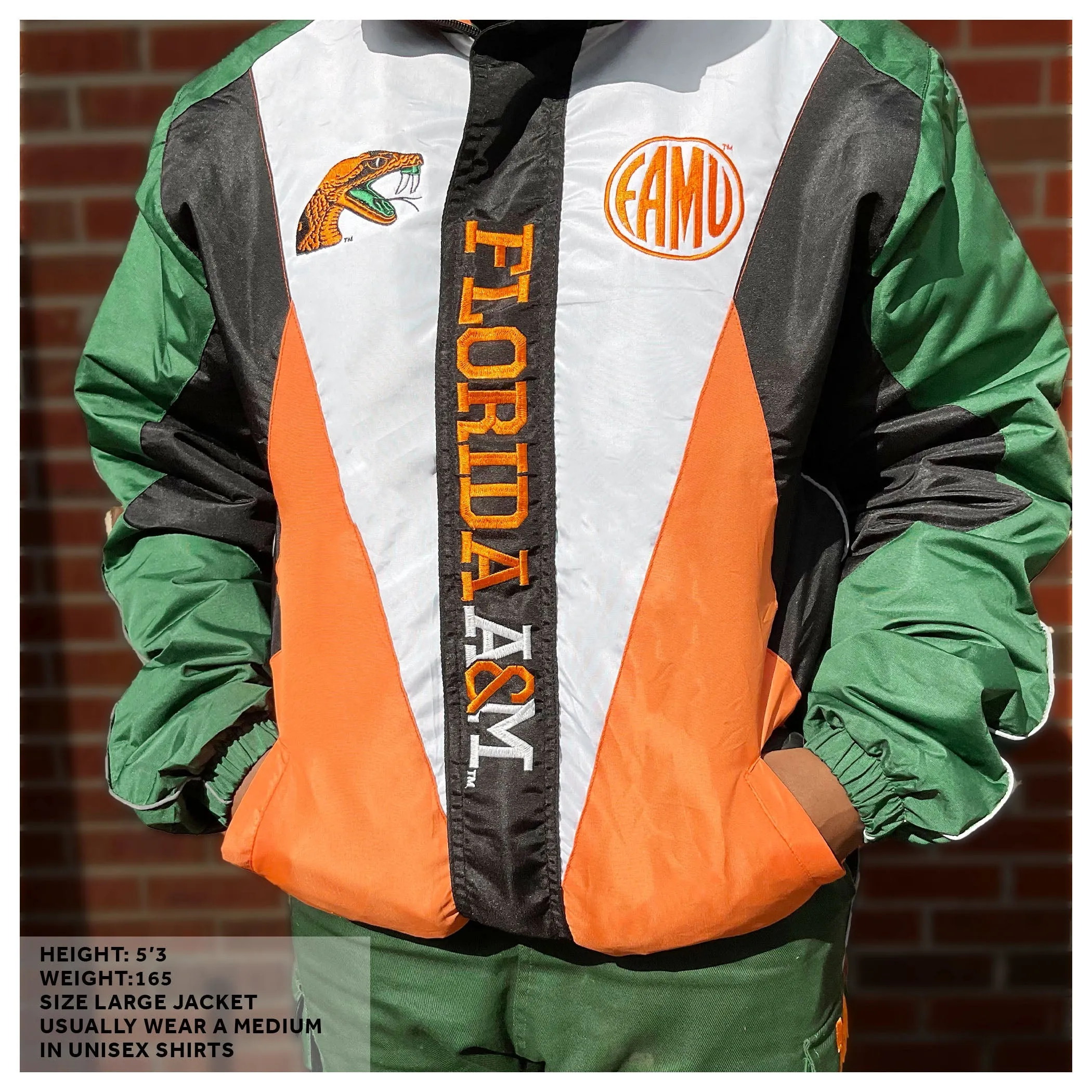 NCAT Reflective Windbreaker (Size Ref in Pics)