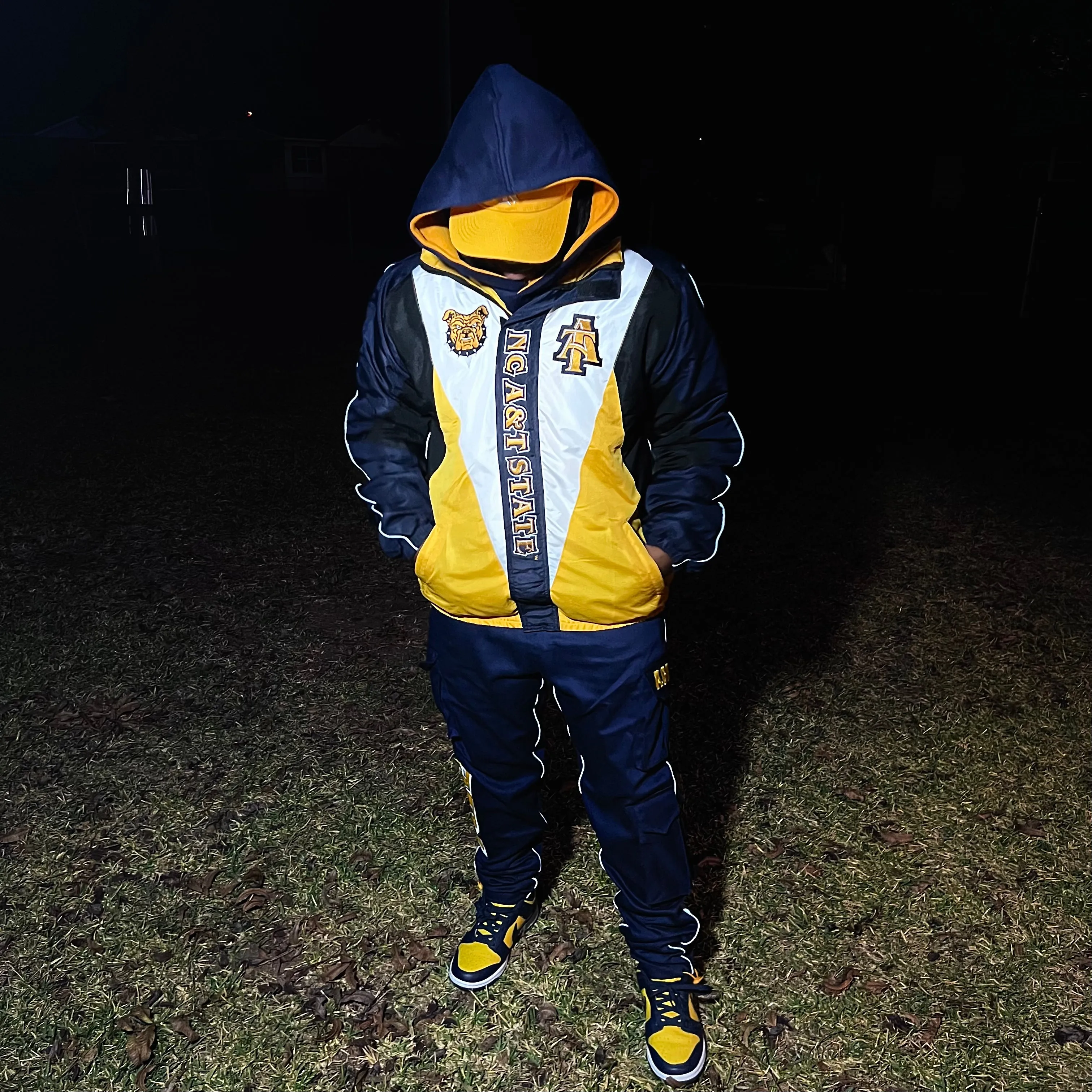 NCAT Reflective Windbreaker (Size Ref in Pics)