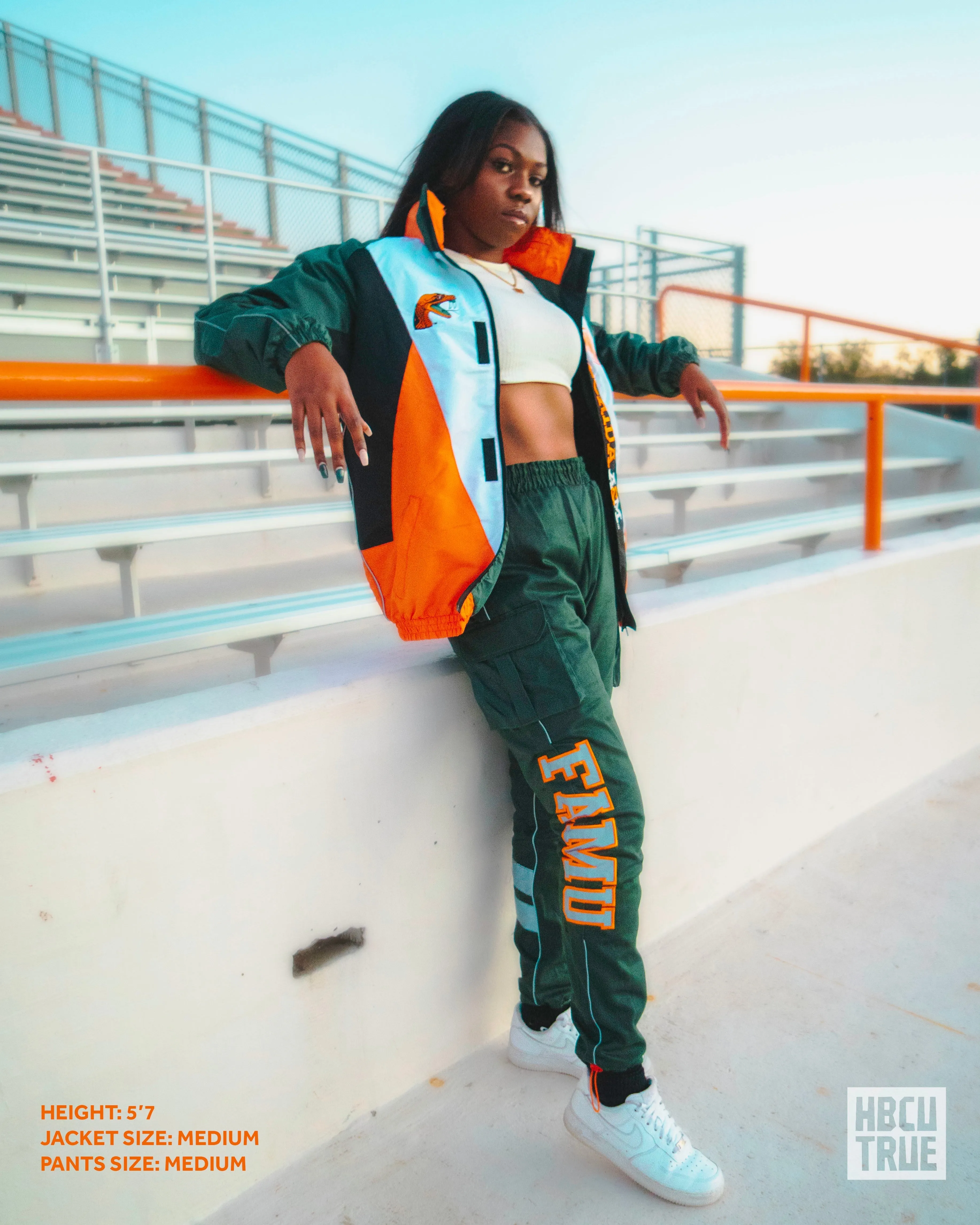 NCAT Reflective Windbreaker (Size Ref in Pics)