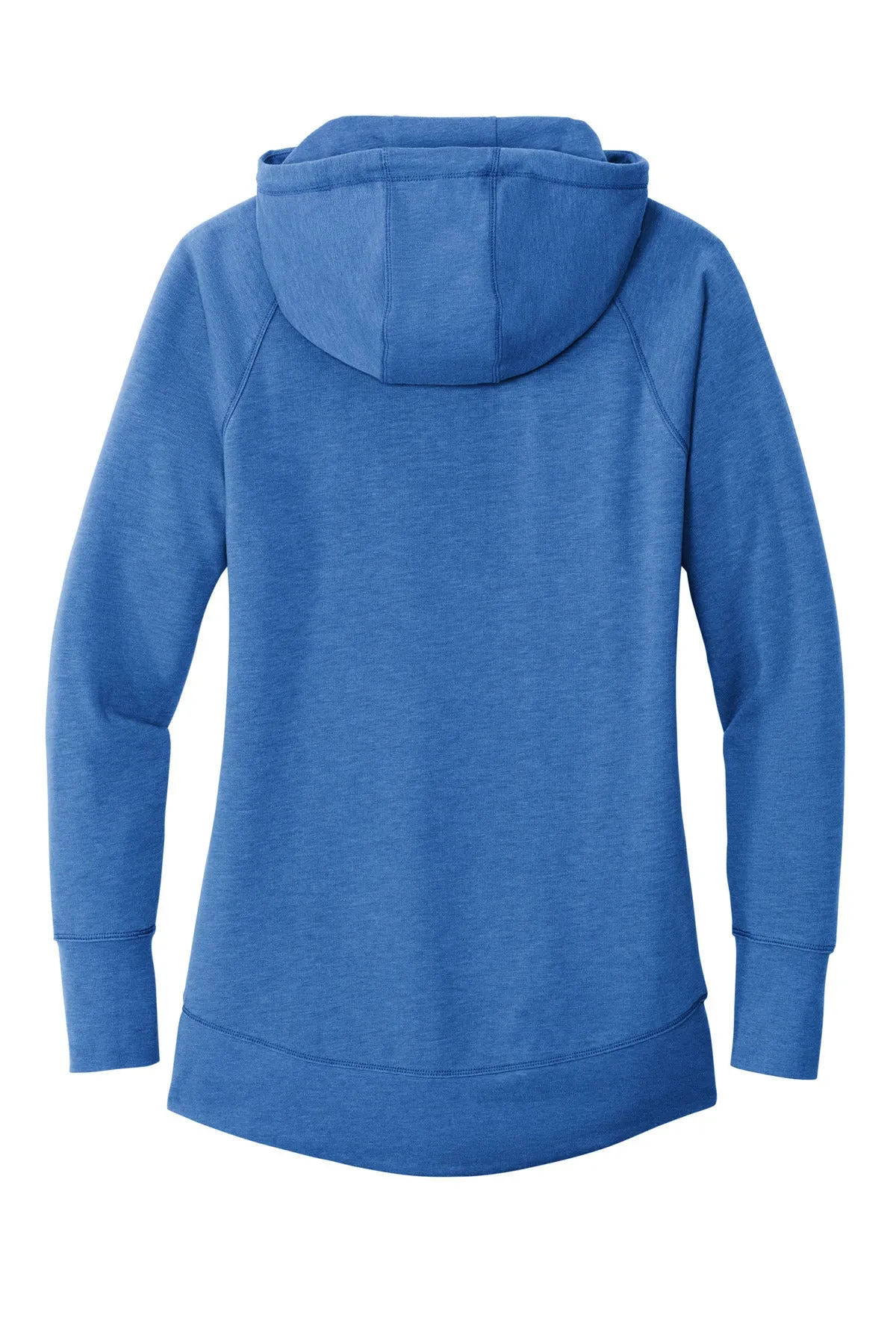New Era  Women's Tri-Blend Fleece Pullover Hoodie. LNEA510 Royal Heather