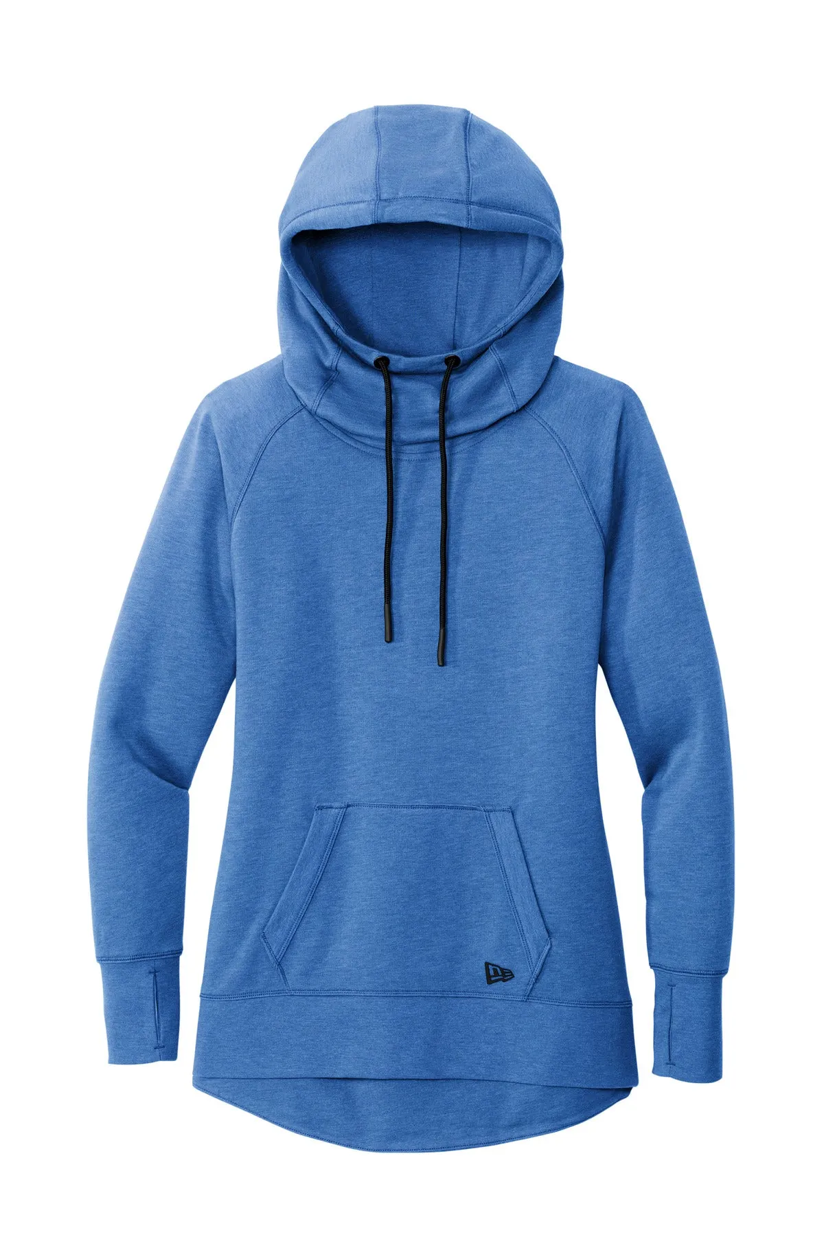 New Era  Women's Tri-Blend Fleece Pullover Hoodie. LNEA510 Royal Heather