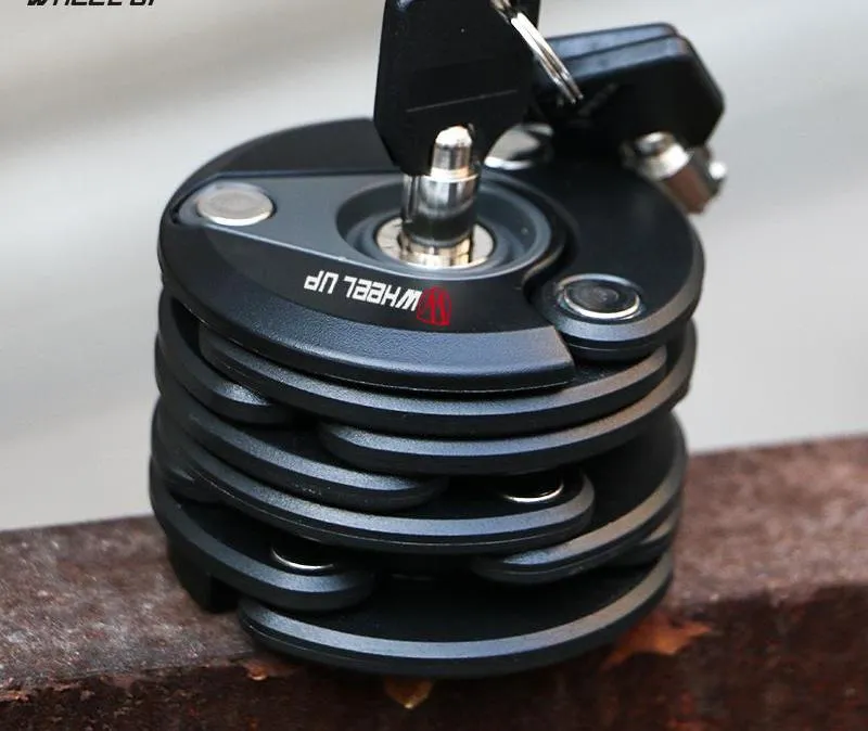 New Foldable Hamburger Anti-theft  Bike Lock