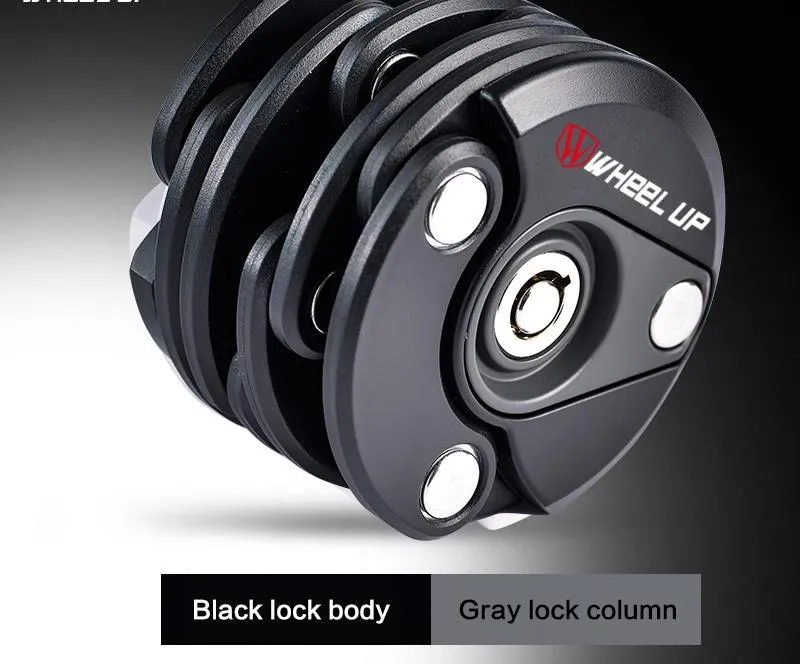 New Foldable Hamburger Anti-theft  Bike Lock