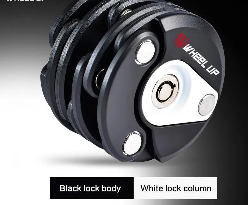 New Foldable Hamburger Anti-theft  Bike Lock